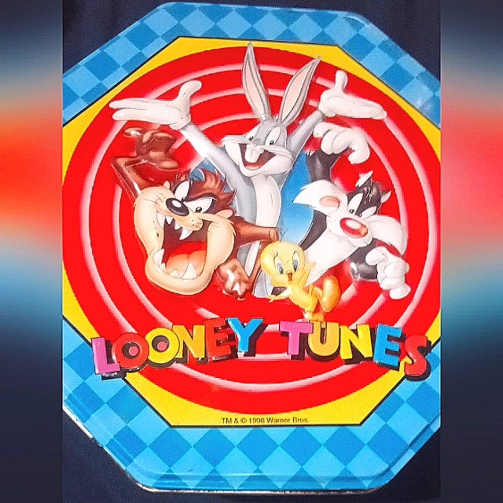 1998 Looney Tunes tin